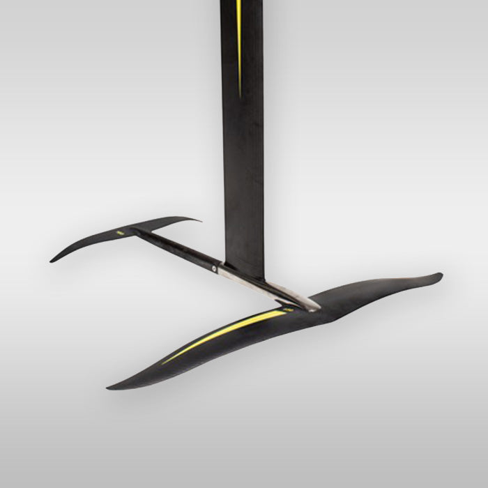 FUTURES Thruster Fin Set R6 Blackstix Rake M Blue Black 8.9