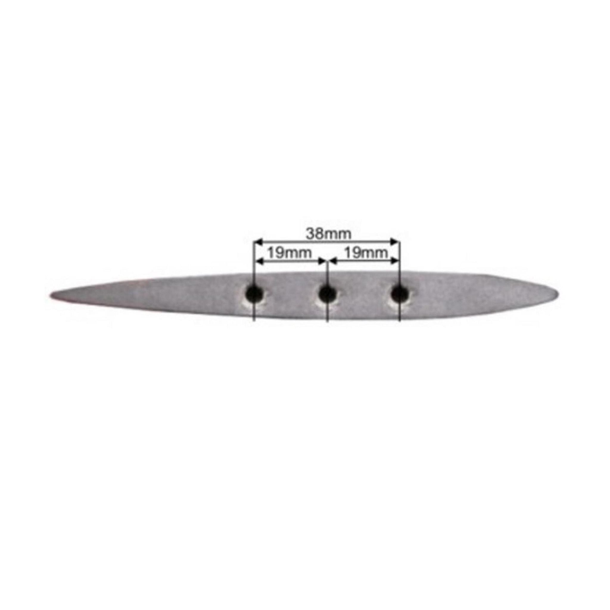 Tekknosport Kiteboard Fin Polyester 5 Black