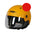GATH Helmet RESCUE Safety Red matt Gr XL