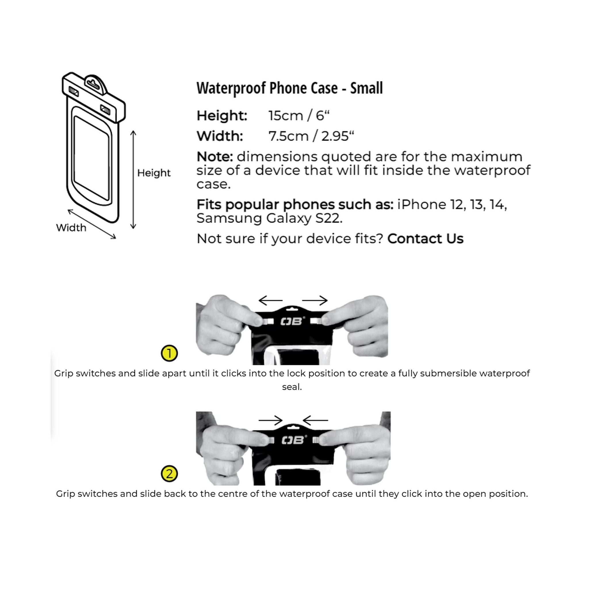 OverBoard waterproof cell phone iPhone case