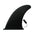 Finne für Ariinui Mahana aufblasbare SUP Boards 230 Schwarz