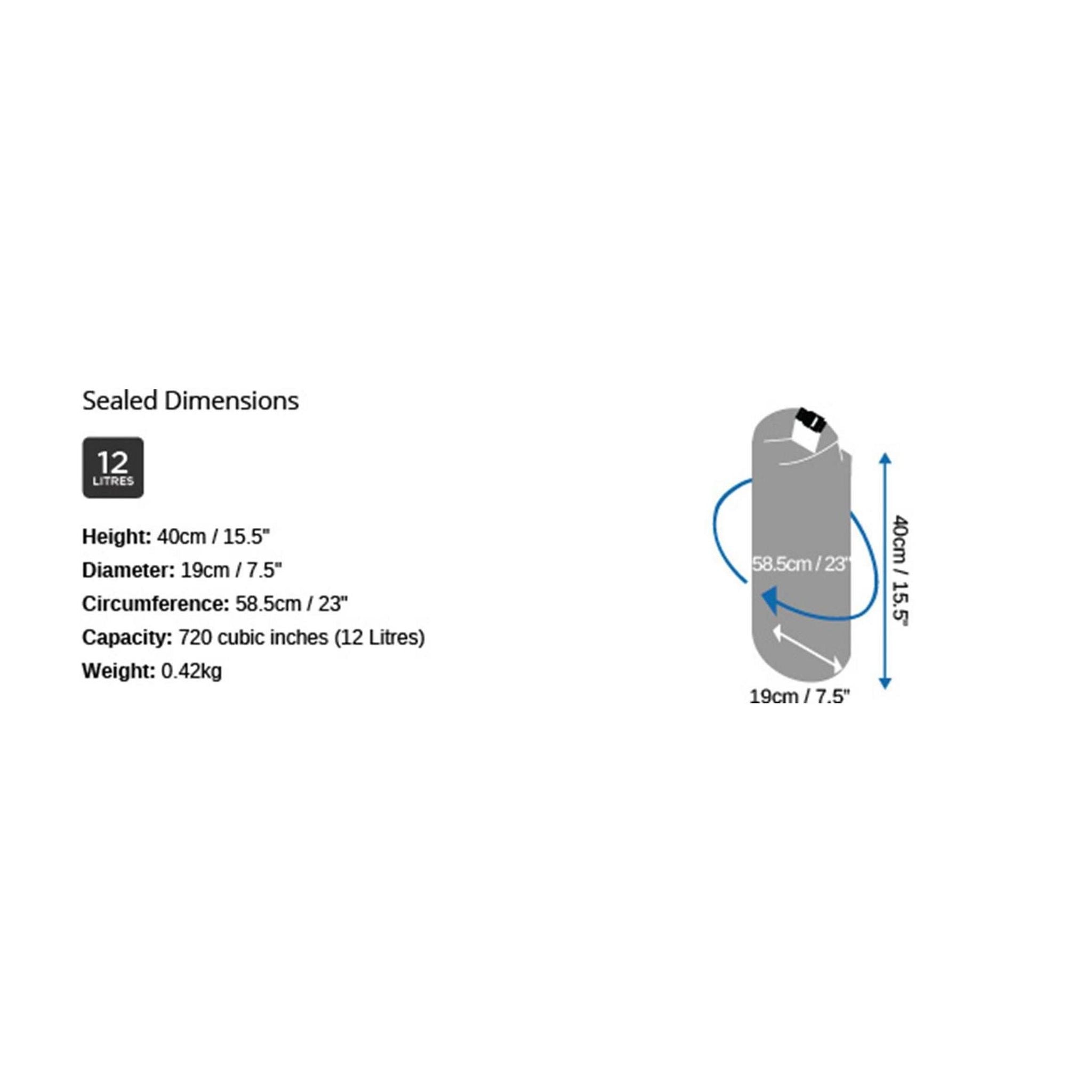 OverBoard waterproof pack sack 12