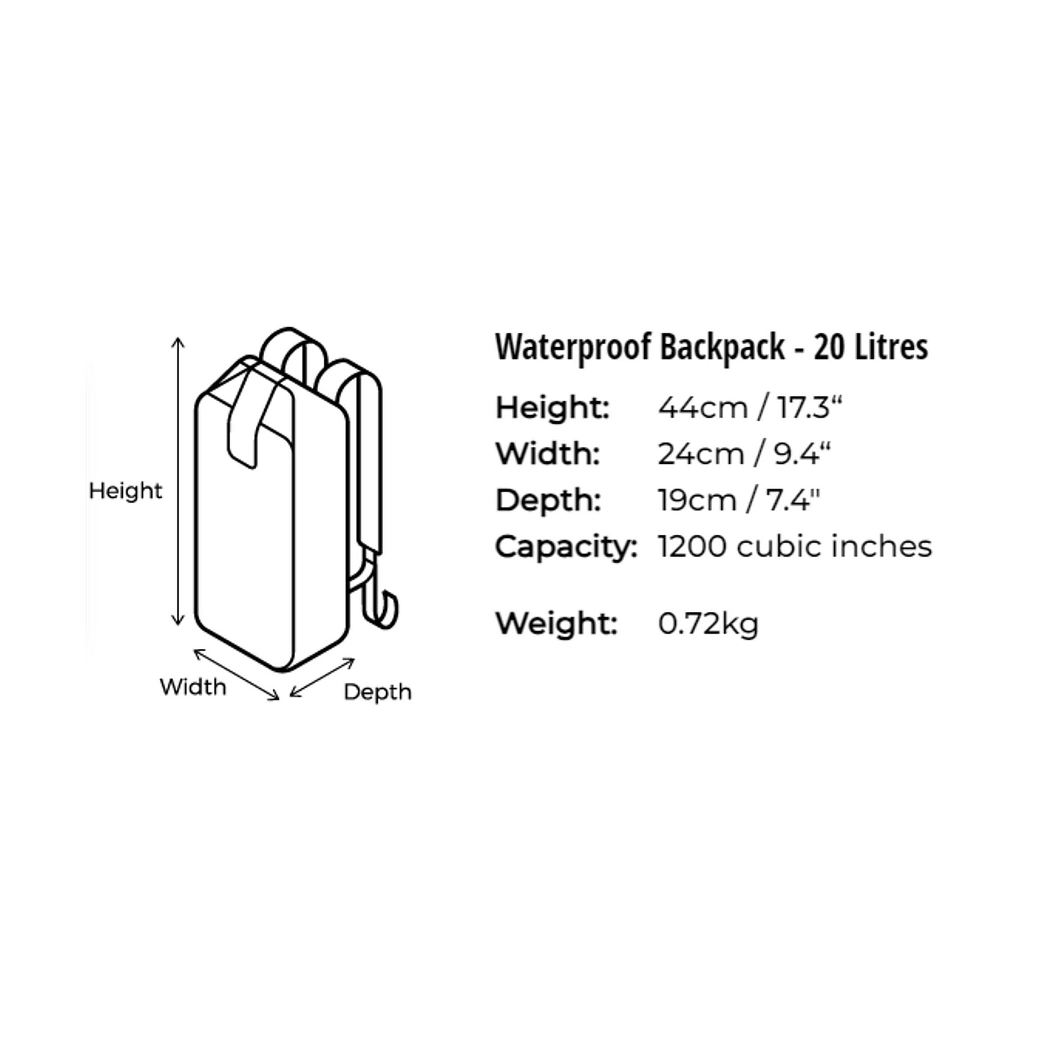 OverBoard wasserdichter Rucksack 20