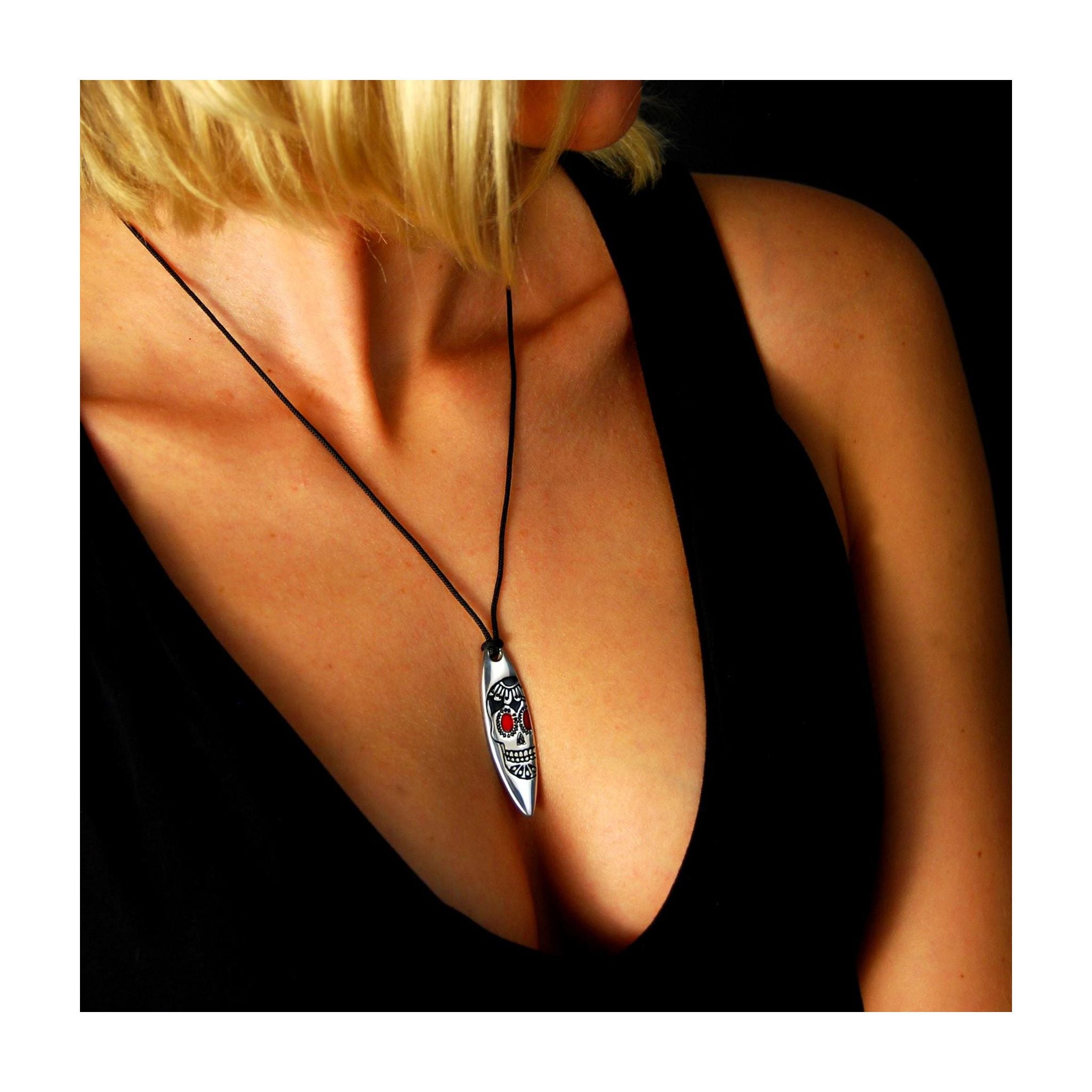 Silver+Surf silver jewelry surfboard XL Silver