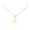 Silver+Surf Silberschmuck Surfboard-Finne S Gold