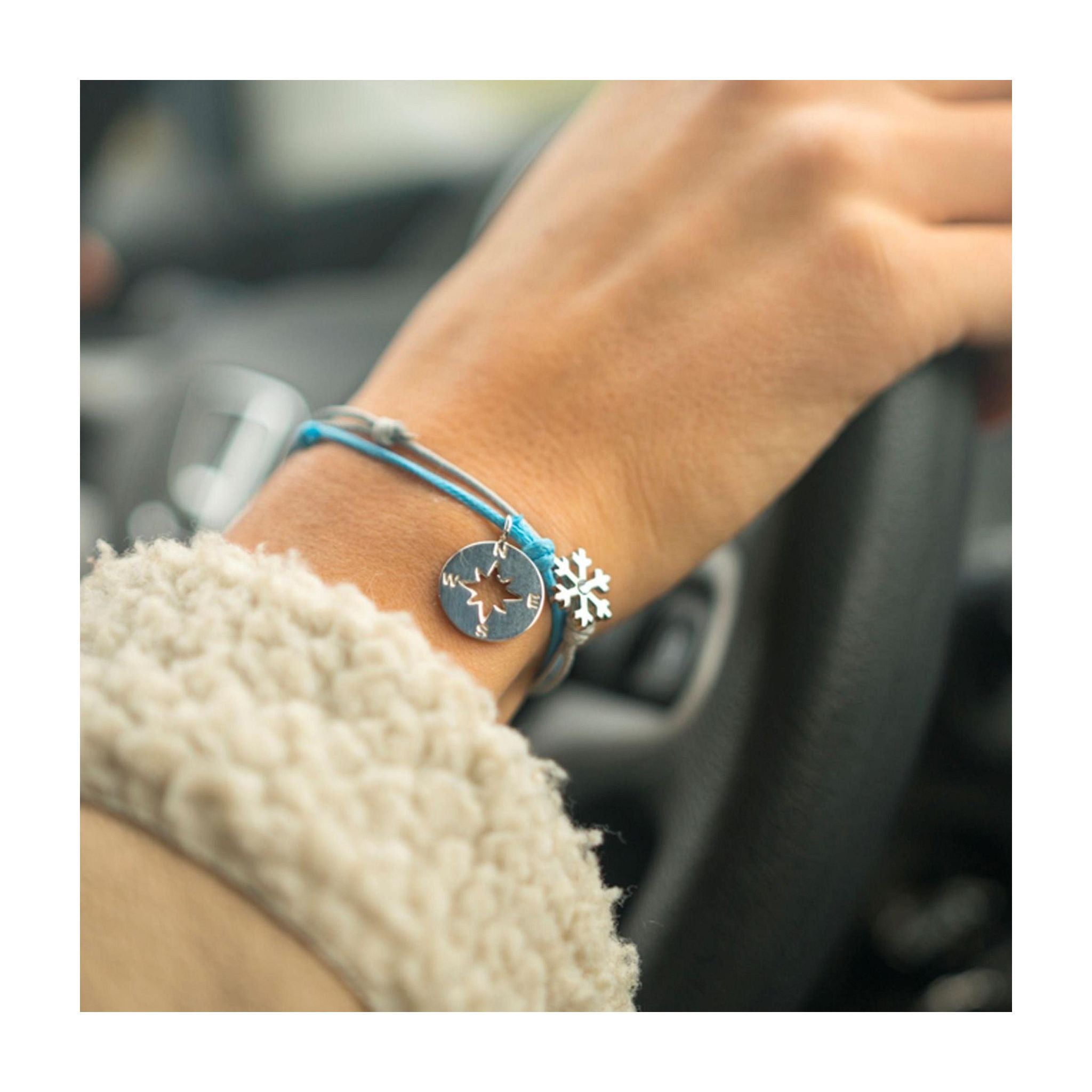 Silver+Surf Schmuck Windrose Himmelsrichtungen S Silver
