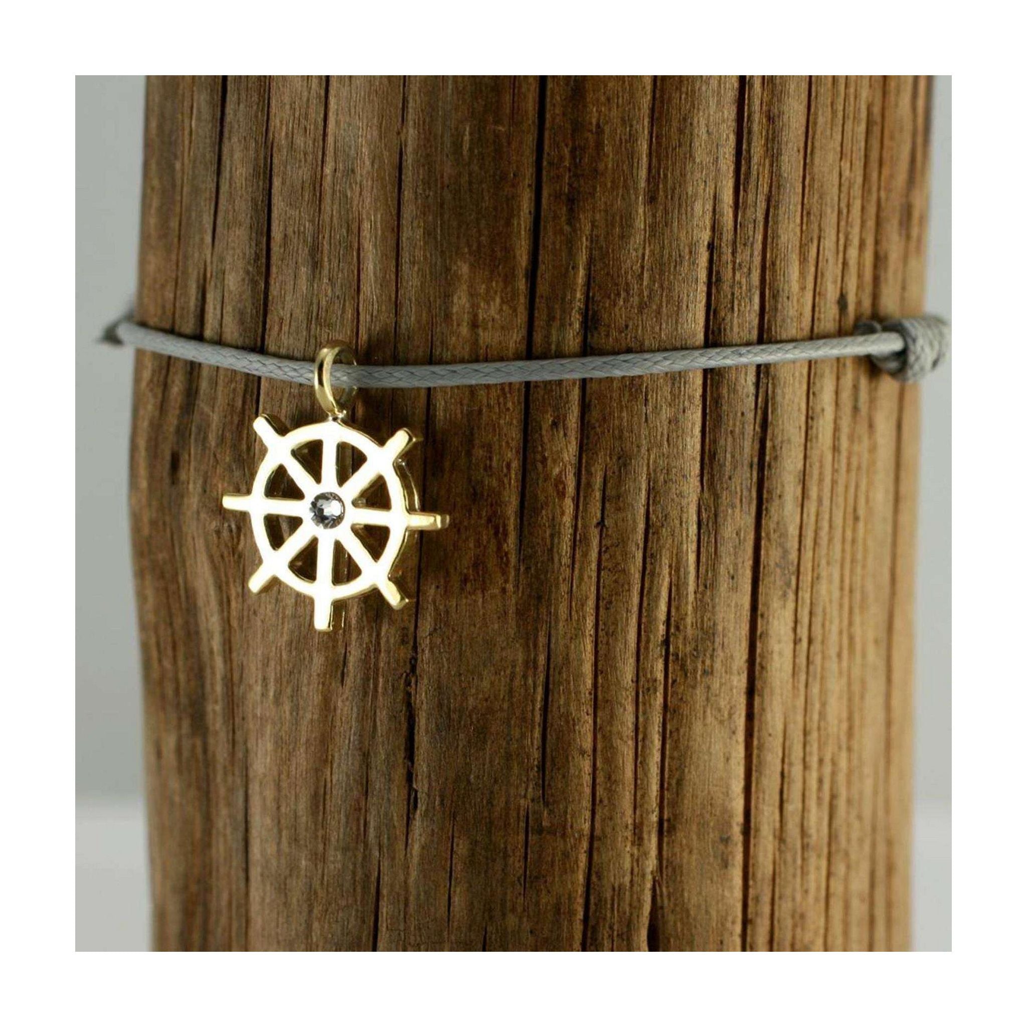 Silver+Surf silver jewelry boat steering wheel S