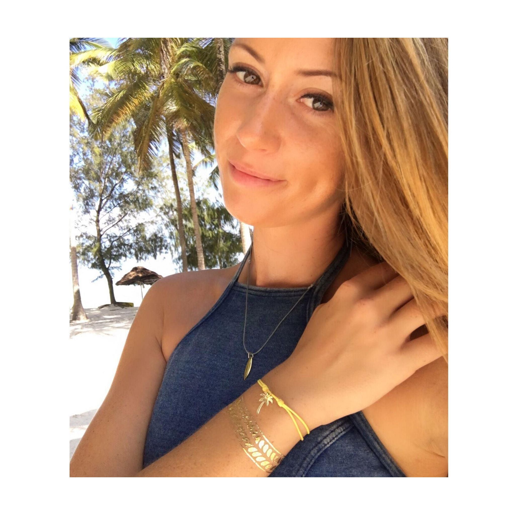 Silver+Surf silver jewelry palm tree S
