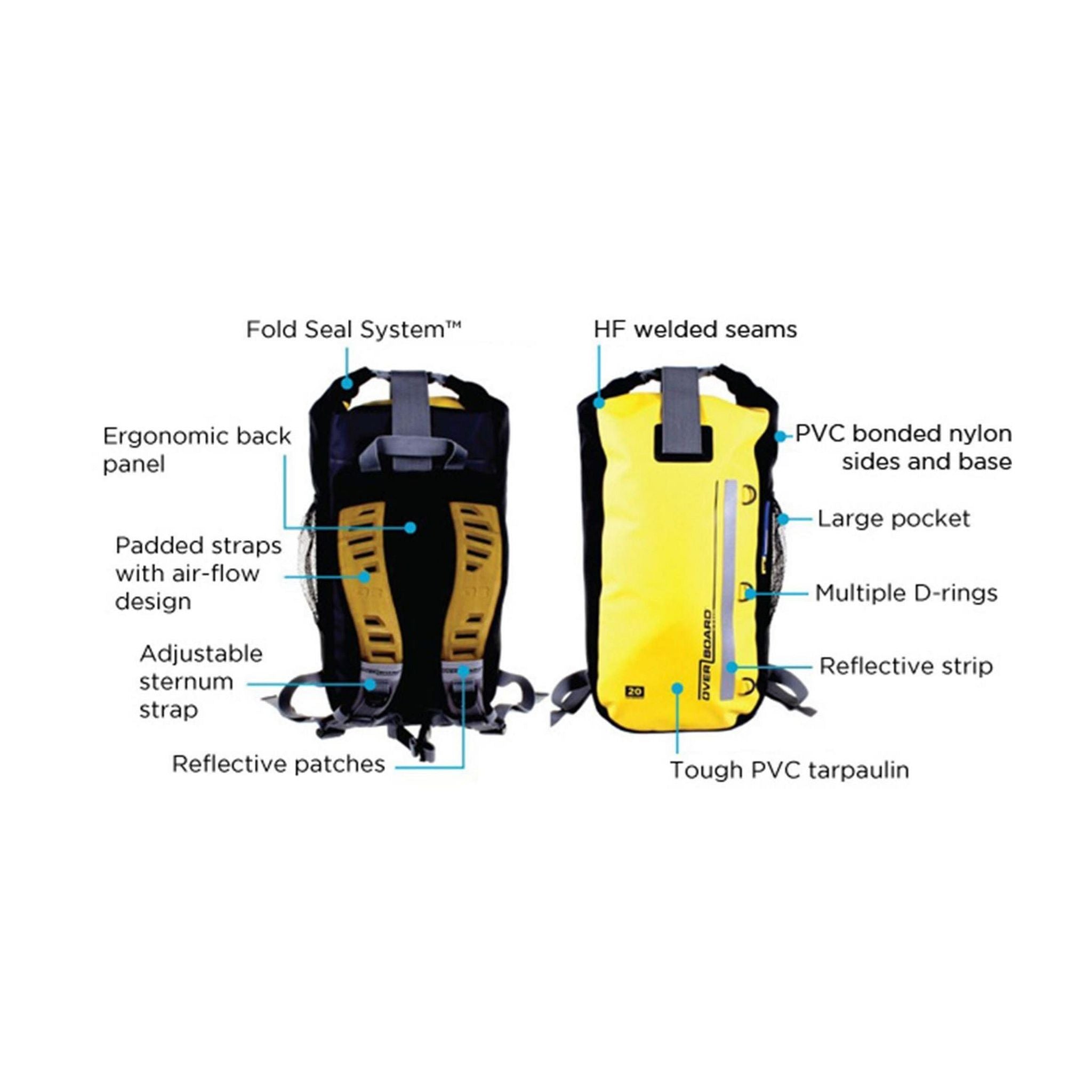 OverBoard waterproof backpack 45