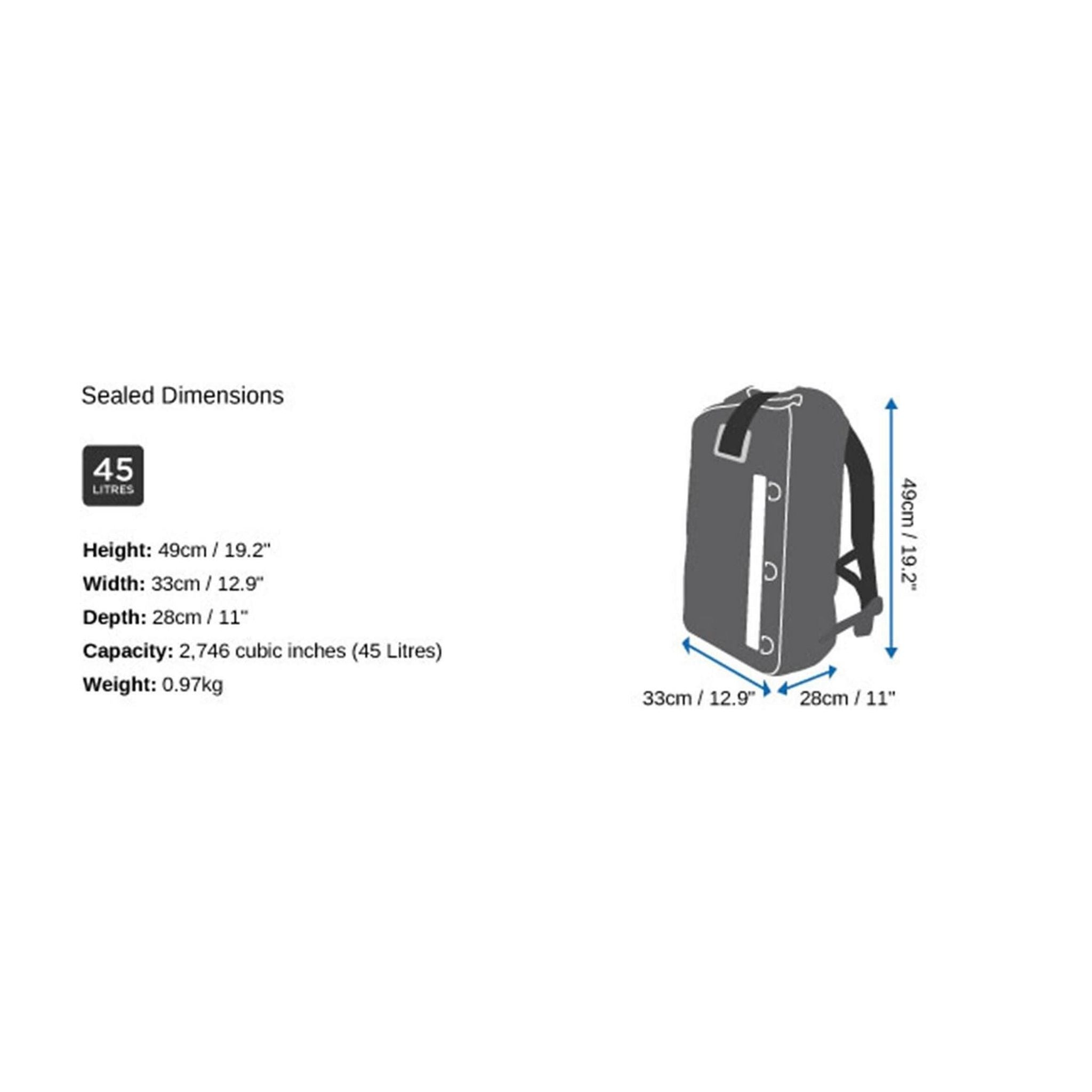 OverBoard waterproof backpack 45