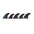 FUTURES Quad Thruster 5 Fin Set F6 Alpha