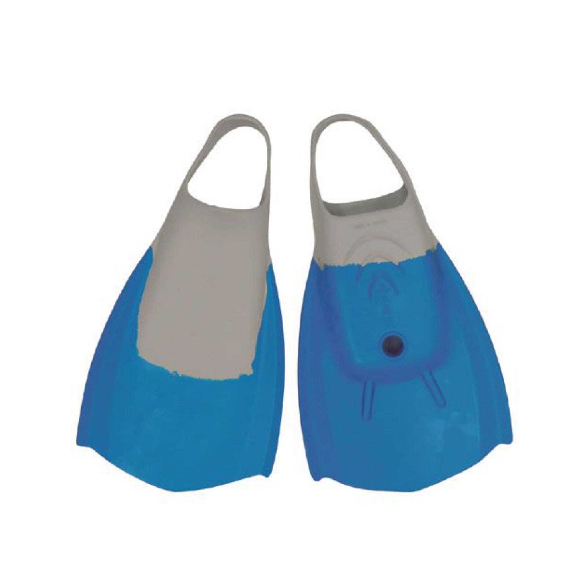 WAVE POWER Bodyboard Flossen 44-46 Blue Grey