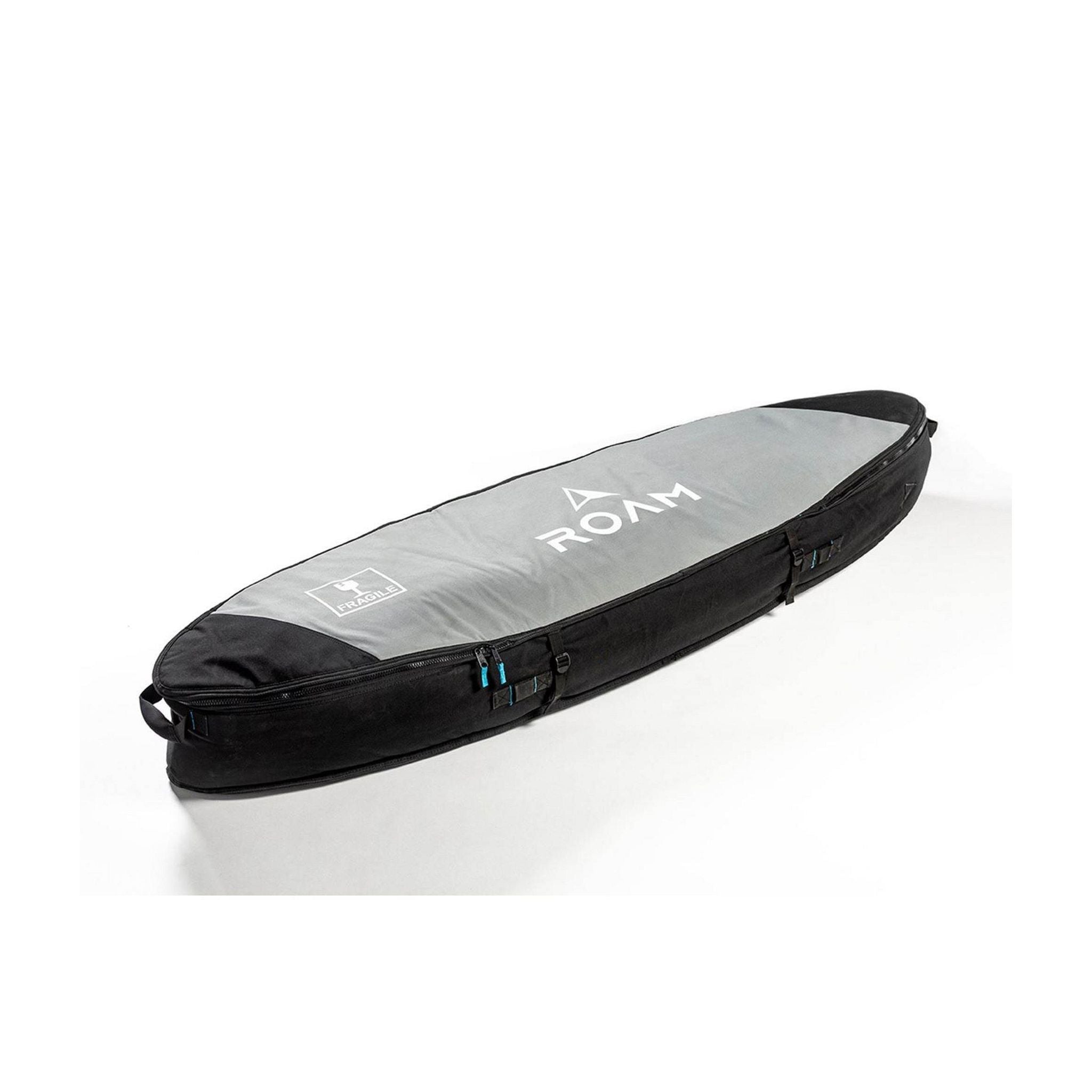 ROAM Boardbag Surfboard Coffin Double Triple Grey
