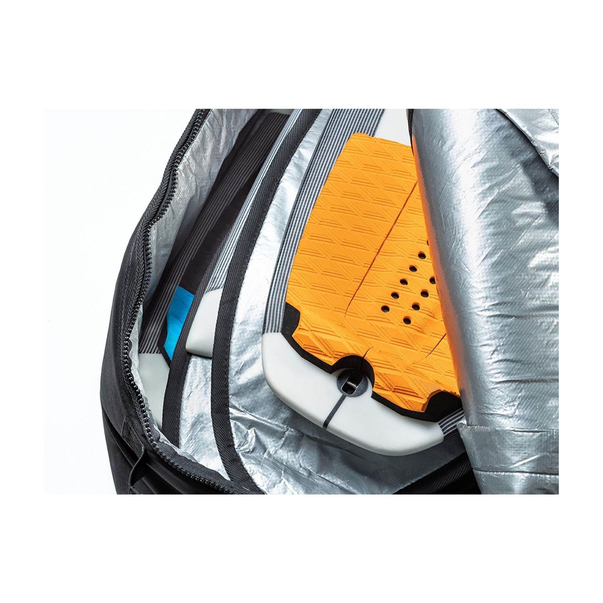 ROAM Boardbag Surfboard Coffin Double Triple Grey