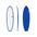 Surfboard TORQ TET 6.3 MOD Fish Navy Pinline