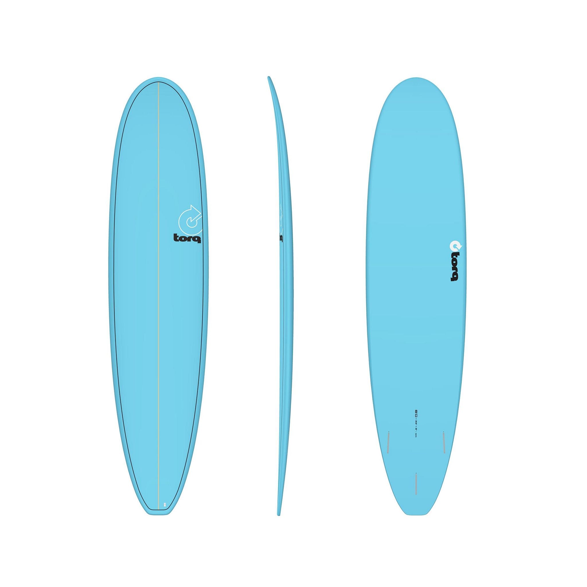 Surfboard TORQ TET 9.6 Longboard Navy blue