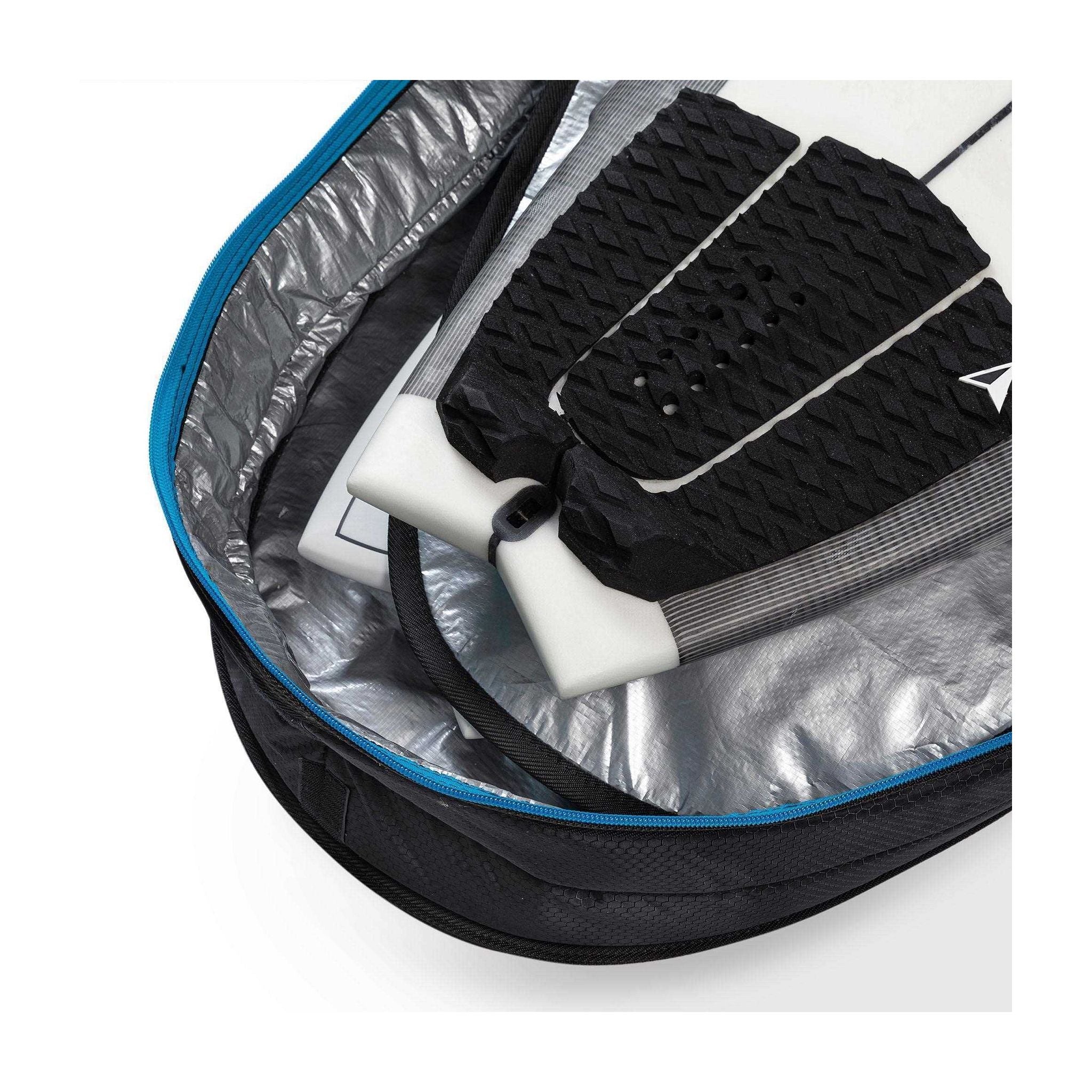 ROAM Boardbag Surfboard Tech Bag Double Fish Black