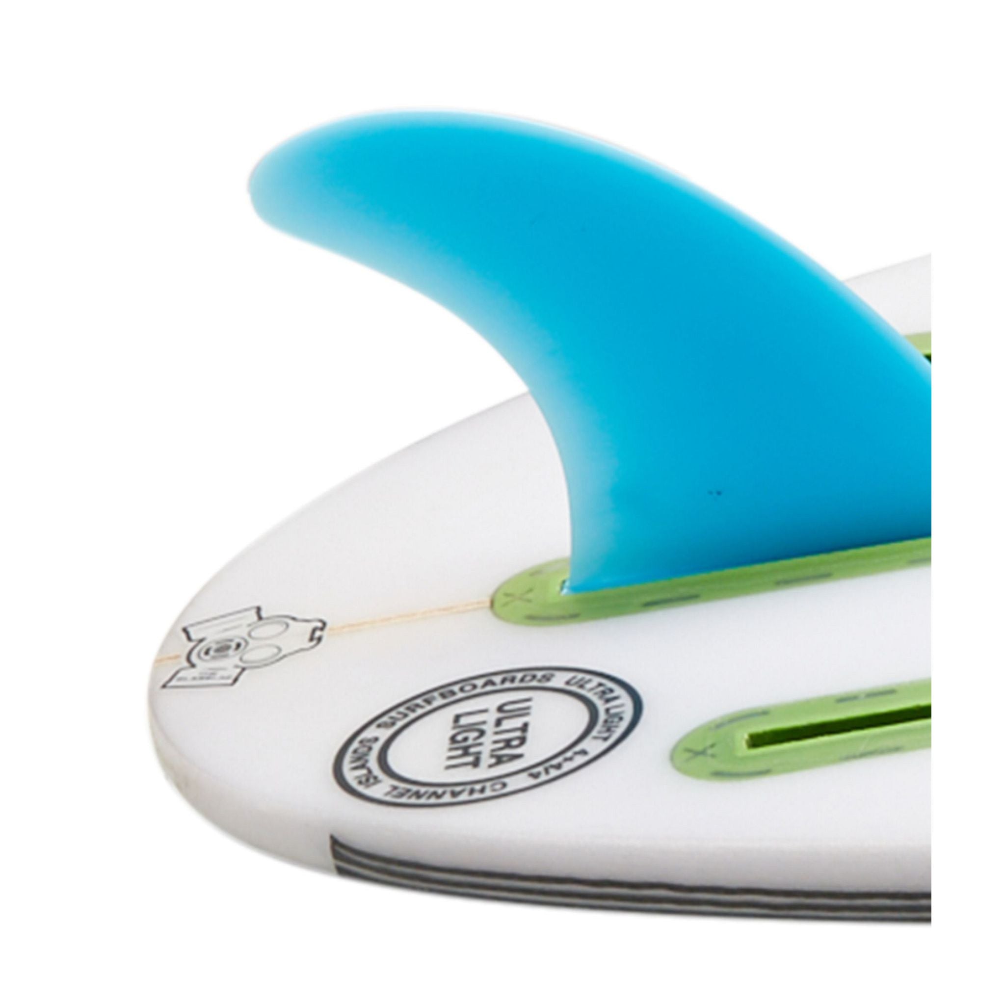 FUTURES Thruster Fin Set SOFT Safety XS Blue