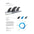ROAM Thruster Fin Set Allround two tab