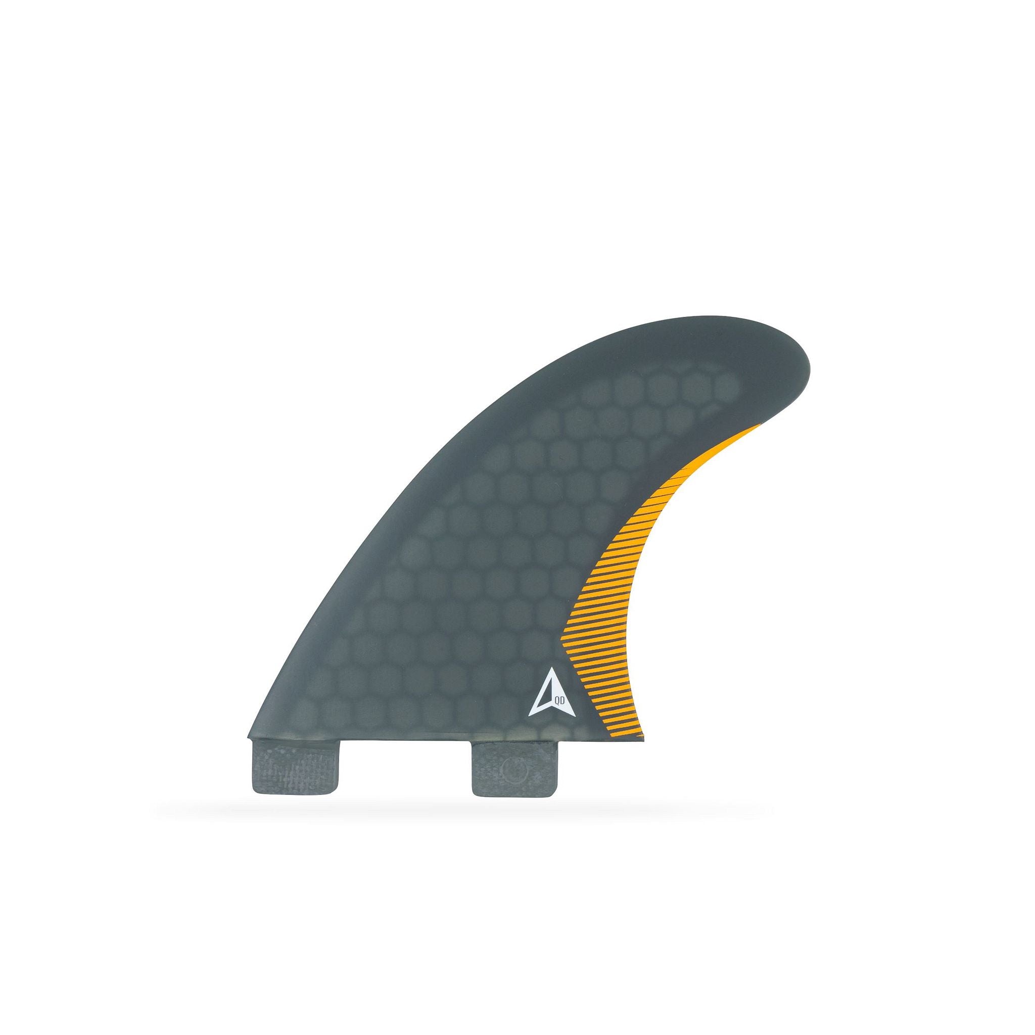 ROAM Quad Rear Fin Set two tab M Smoke