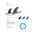 ROAM Twin Fin Set one tab M