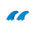 ROAM Twin Fin Set two tab M