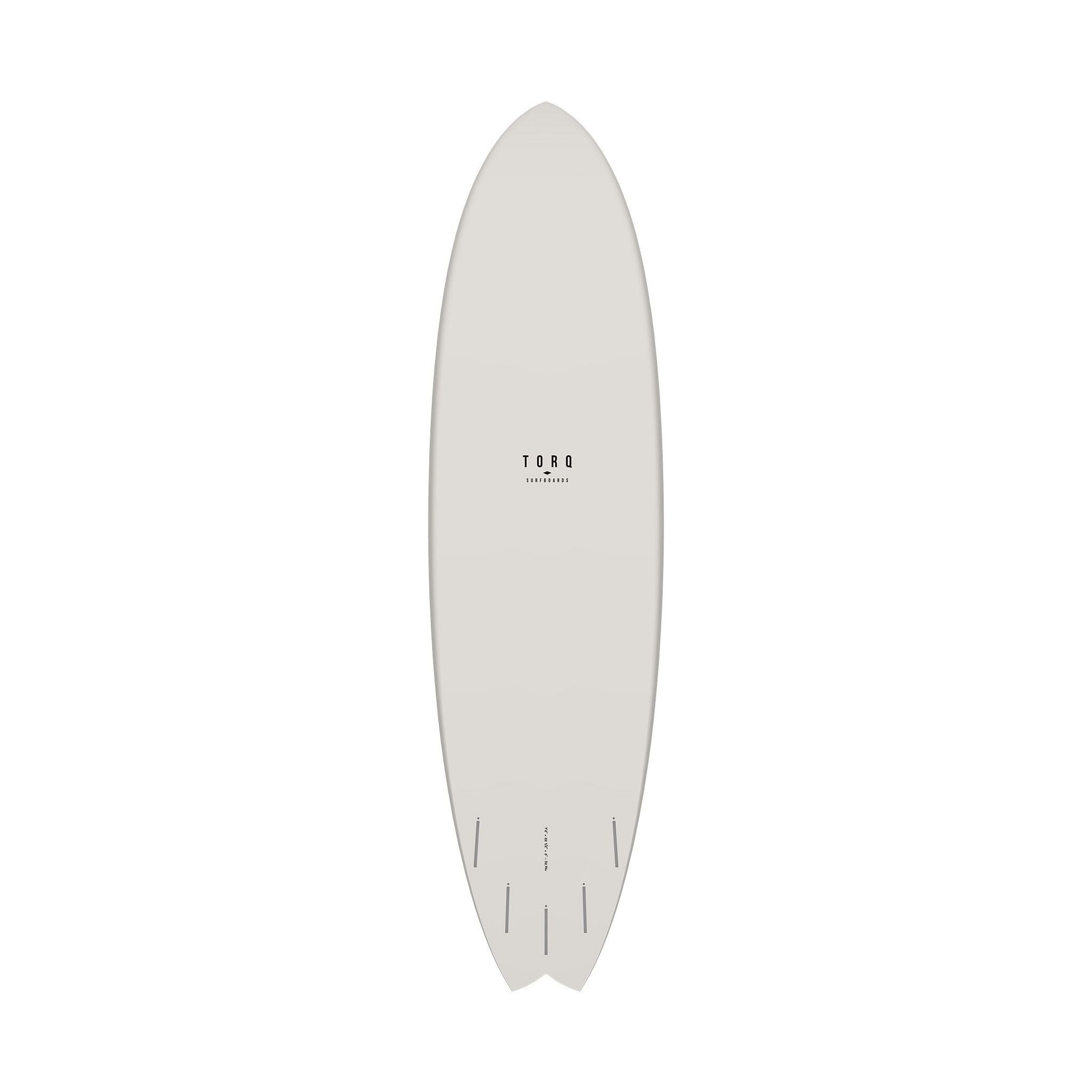 Surfboard TORQ TET 7.2 MOD Fish Classic 3.0 x 22 1/2 53 Weiss