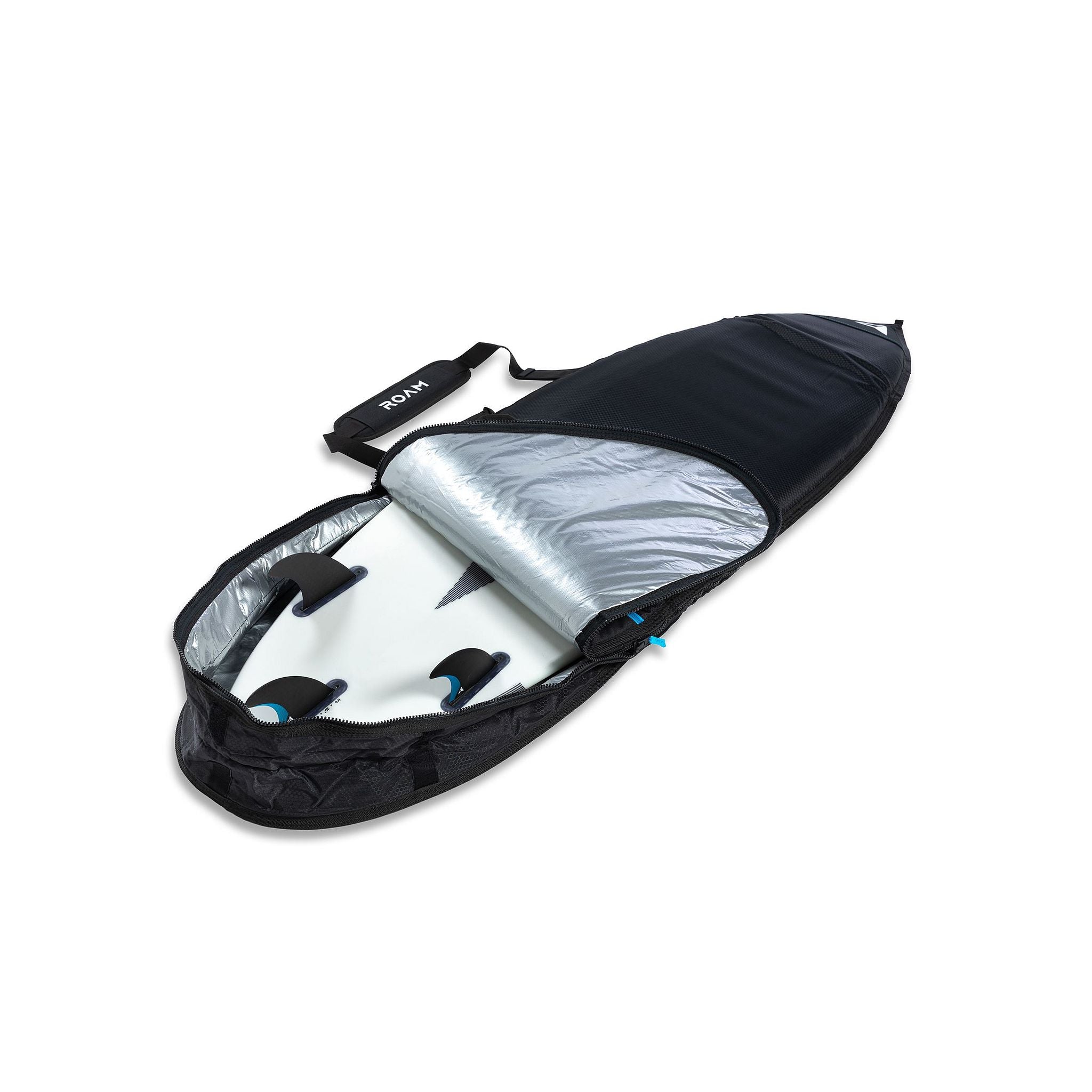 ROAM Boardbag Surfboard Tech Bag Short PLUS Grey