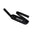 ROAM shoulder strap for boardbag cover bag Black