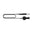MDNS Surfboard KNIE Leash 9.0 Black