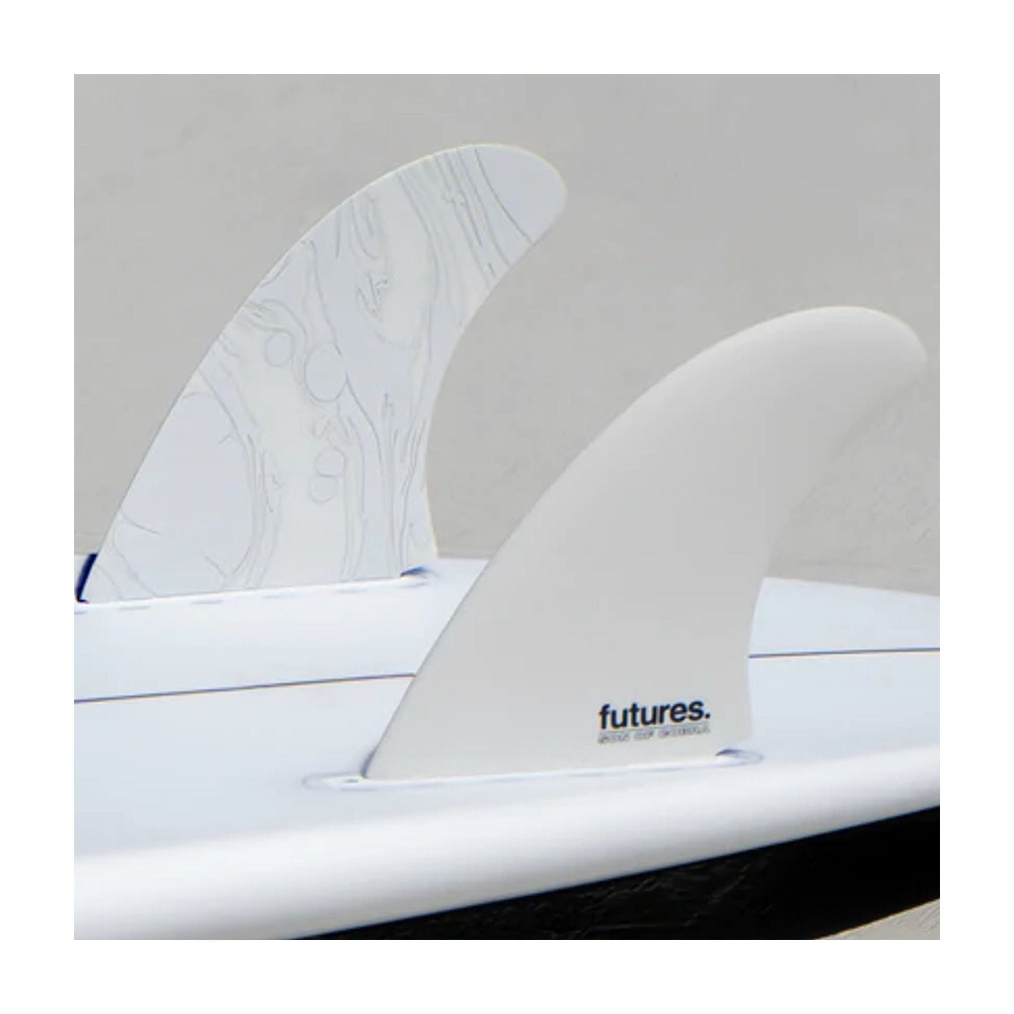 FUTURES Twin Fin Set Son of Cobra fiberglass Unisize Gray