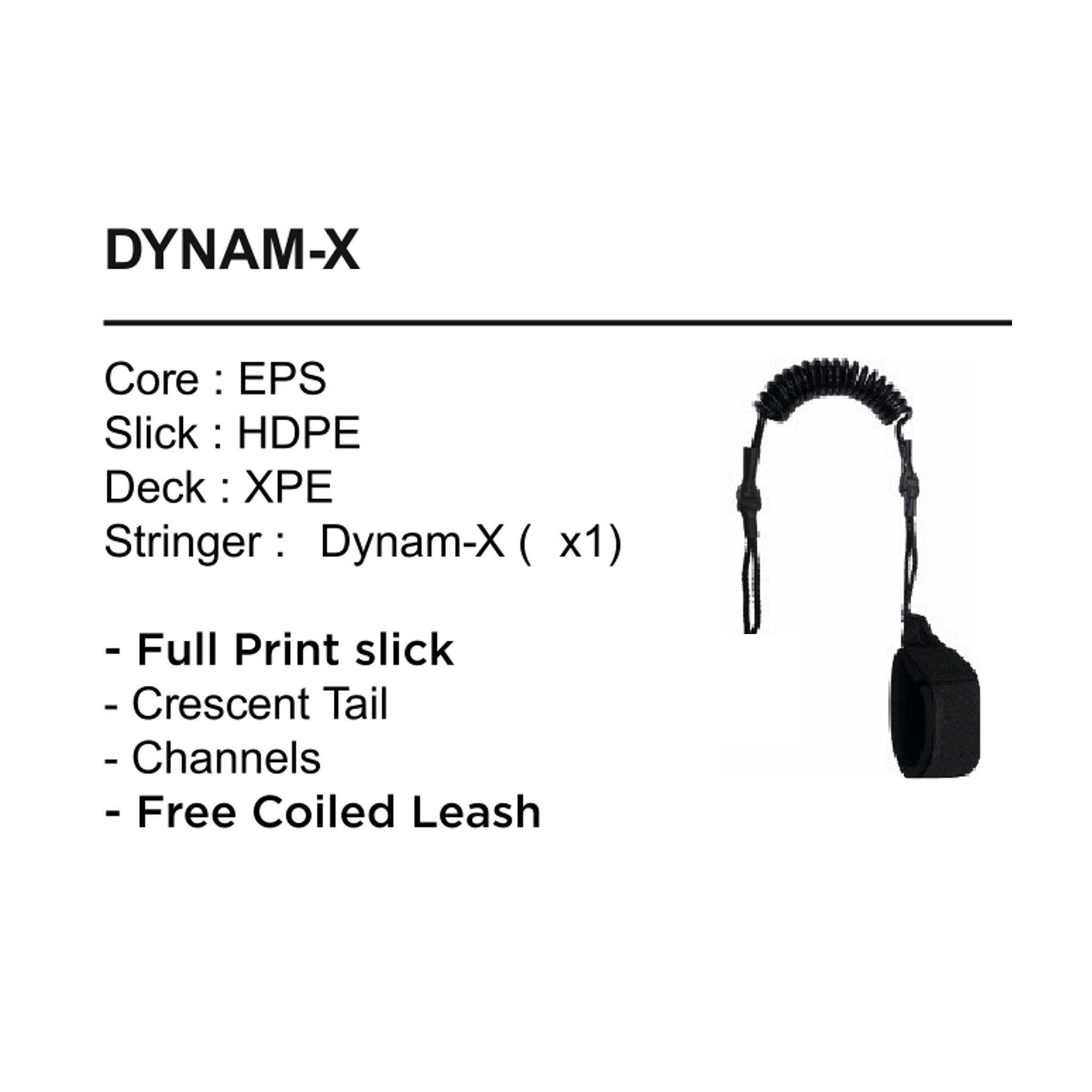 FLOOD Bodyboard Dynamx Stringer Tribe II 42 Orange