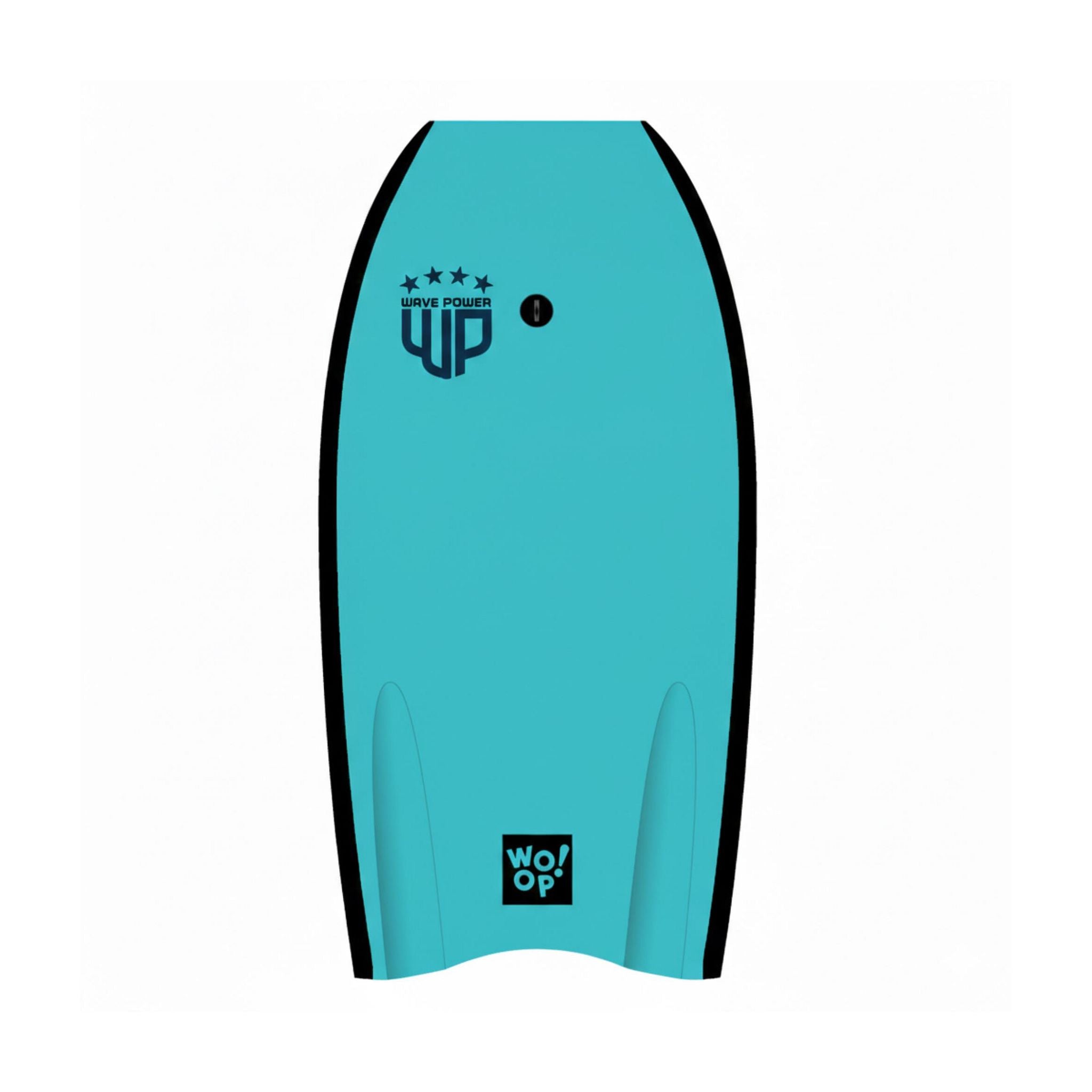 Wave Power Bodyboard Woop 41 Yellow Aqua