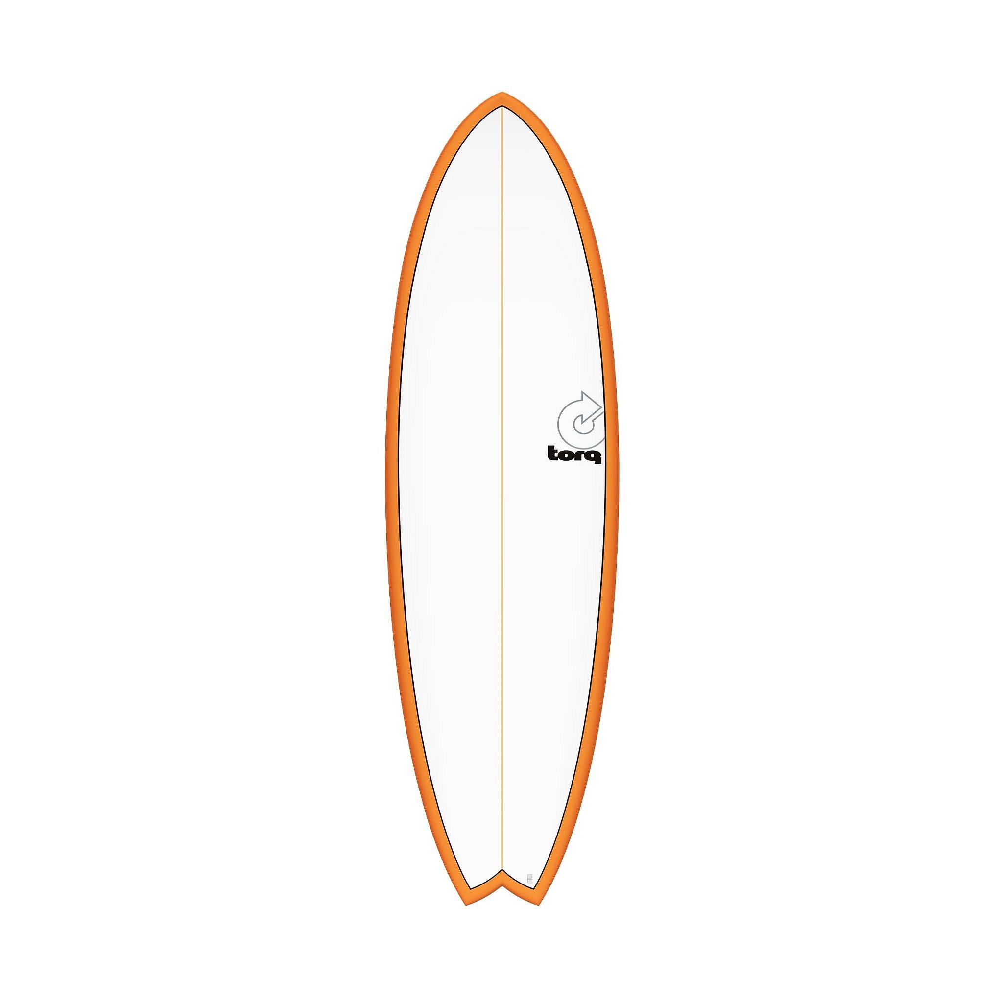 Surfboard TORQ TET 6.6 MOD Fish OrangeRail