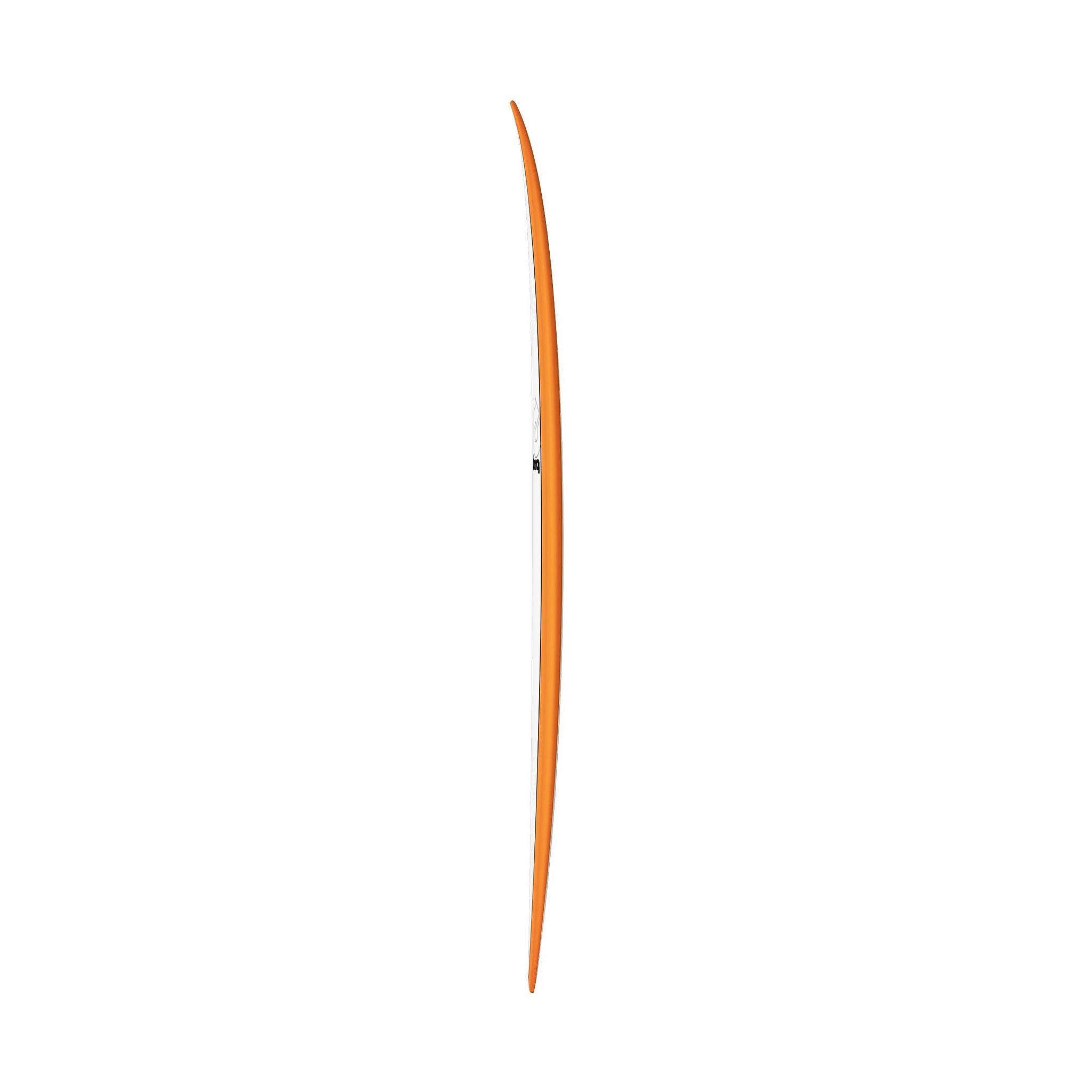 Surfboard TORQ TET 7.2 MOD Fish Orange Rail
