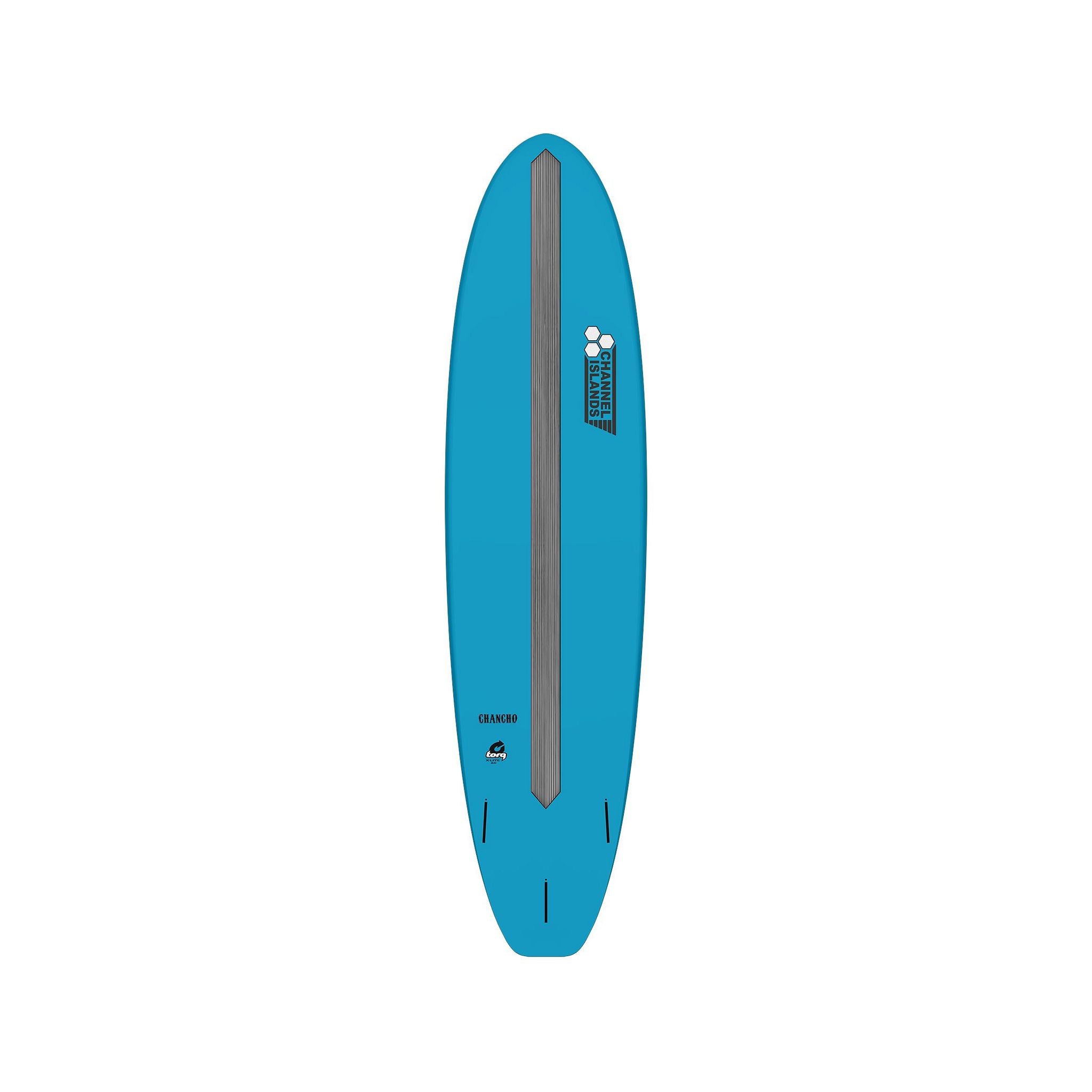 Surfboard CHANNEL ISLANDS X-lite Chancho 8.0 x 22 1/4 63 Blue Mini Longboard