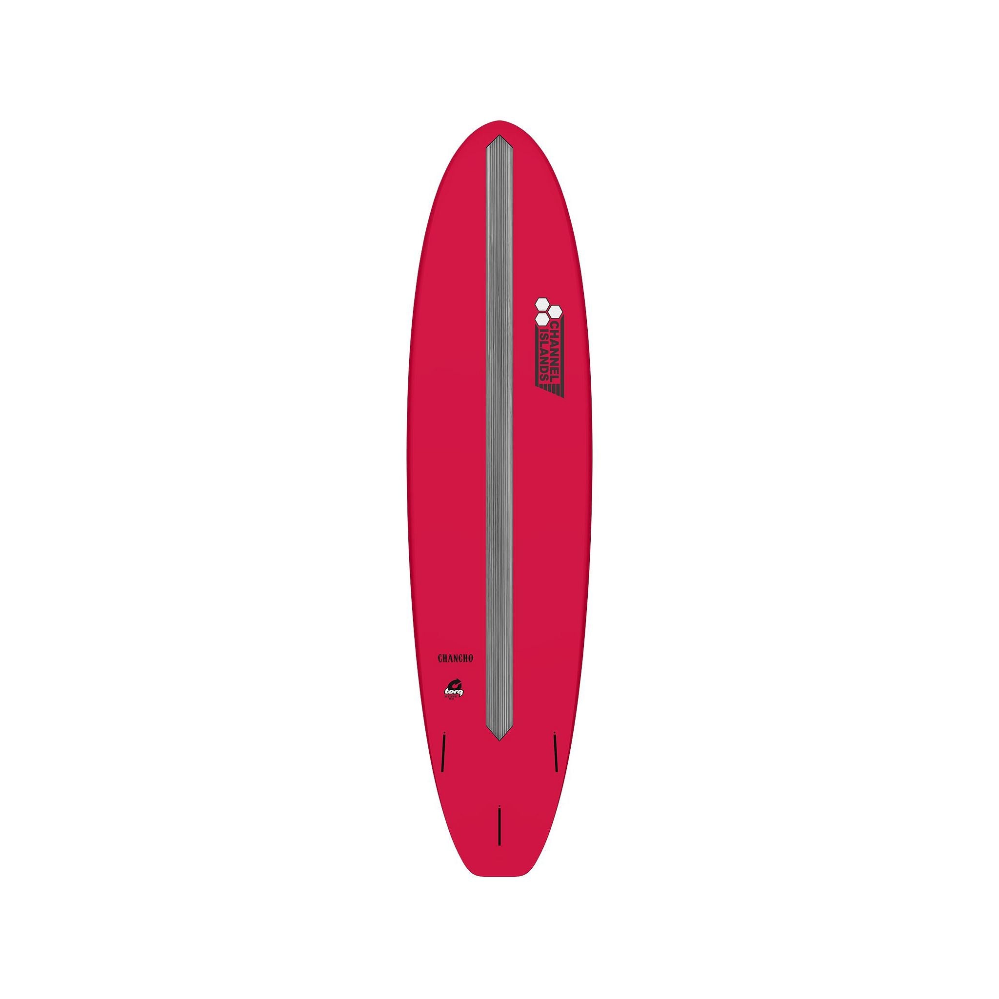 Surfboard CHANNEL ISLANDS X-lite Chancho 8.0 x 22 1/4 63 Red Mini Longboard