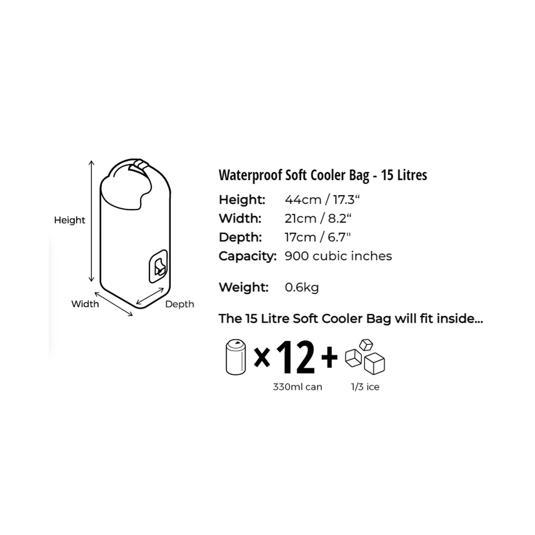 OverBoard Soft Cooler Bag Cooler bag 15 Blue