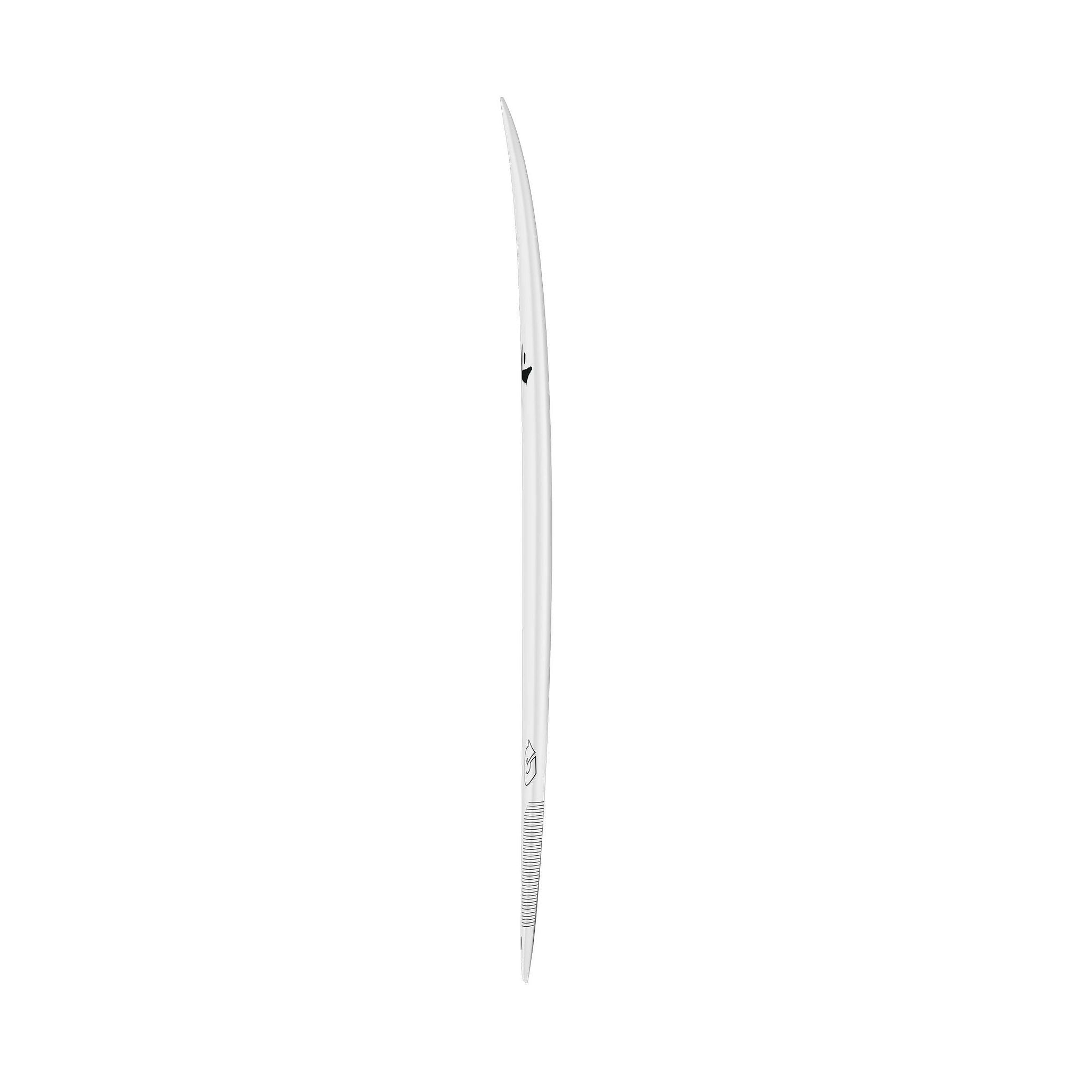 Surfboard RUSTY TEC Moby Fish Quad White Fish