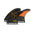 Futures Thruster Fin Set AM2 Al Merrick Techflex L Orange 3.4