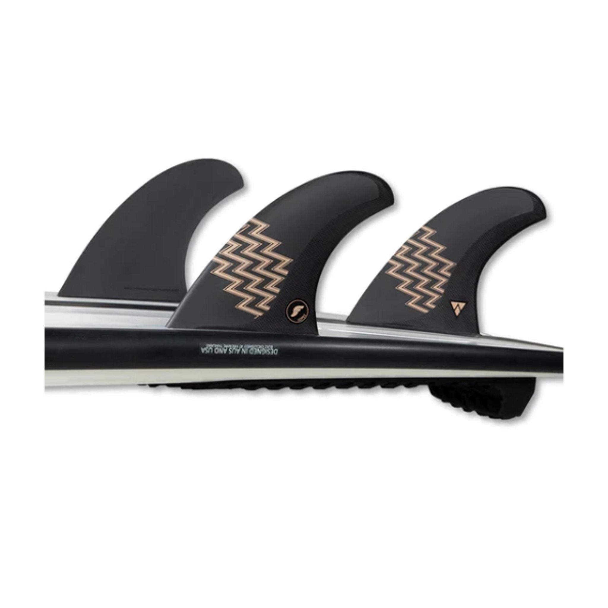 FUTURES Quad Thruster 5 Fin Set Gerry Lopez Alpha L Sand 5.2 / 6.8