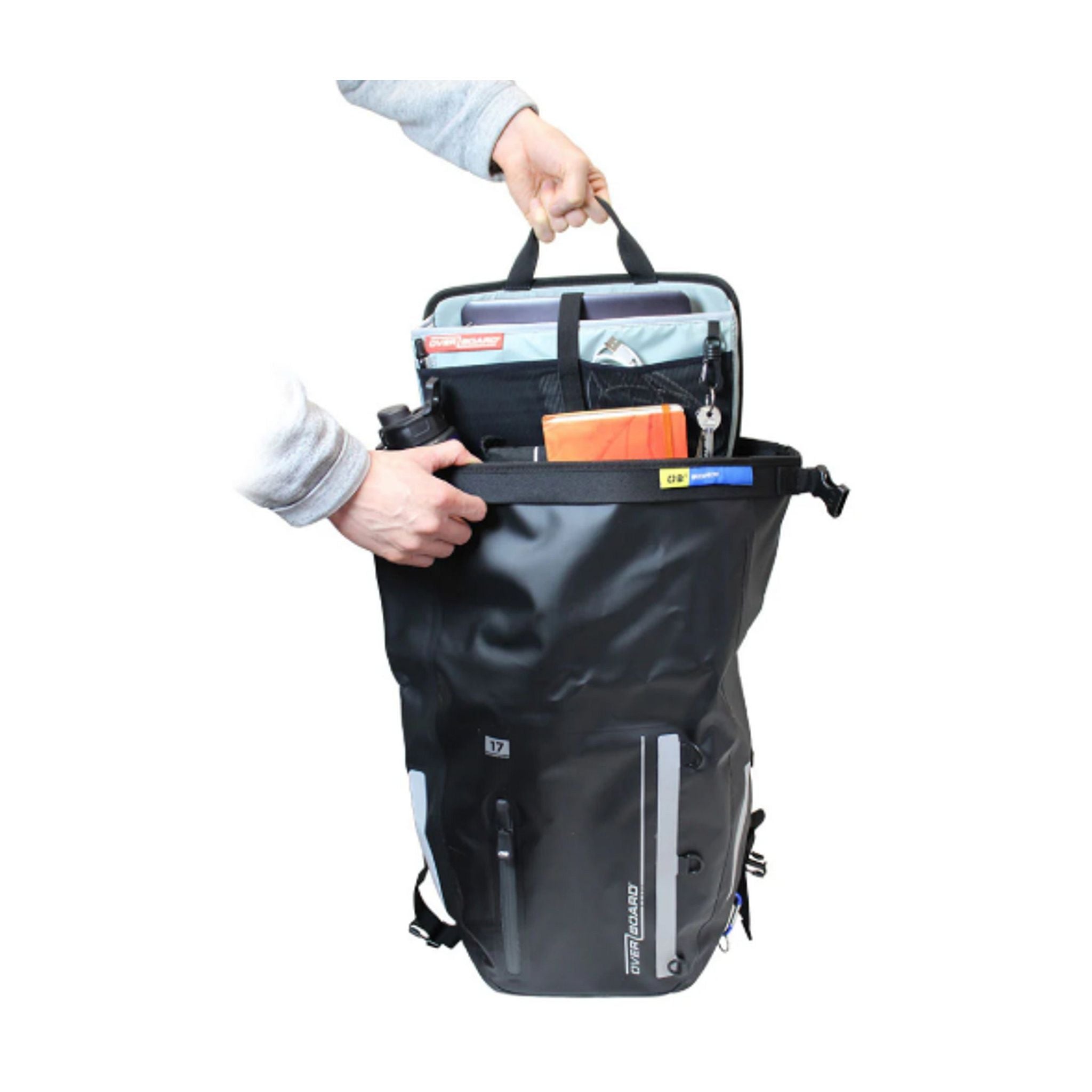 OverBoard Bike Bag Organizer Inner Bag Grey