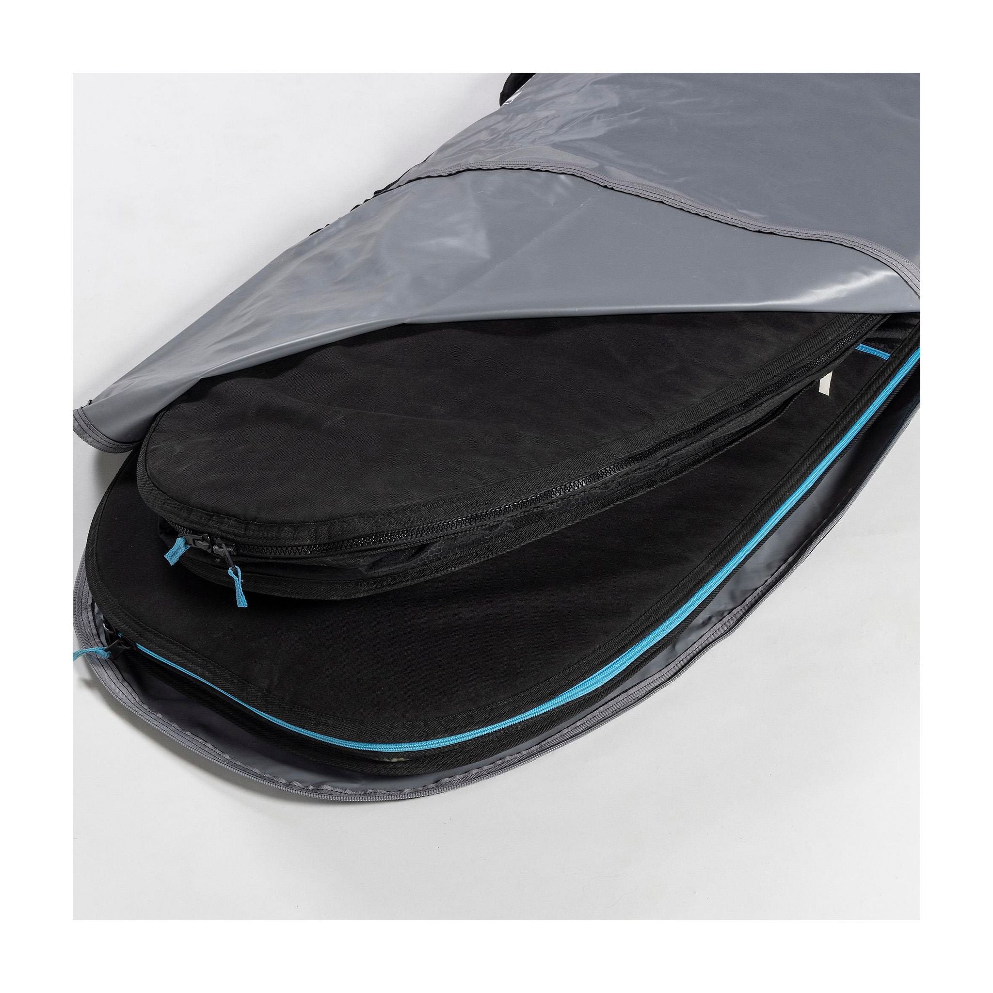 ROAM Stealth Sleeve Fish surfboard bag Grey