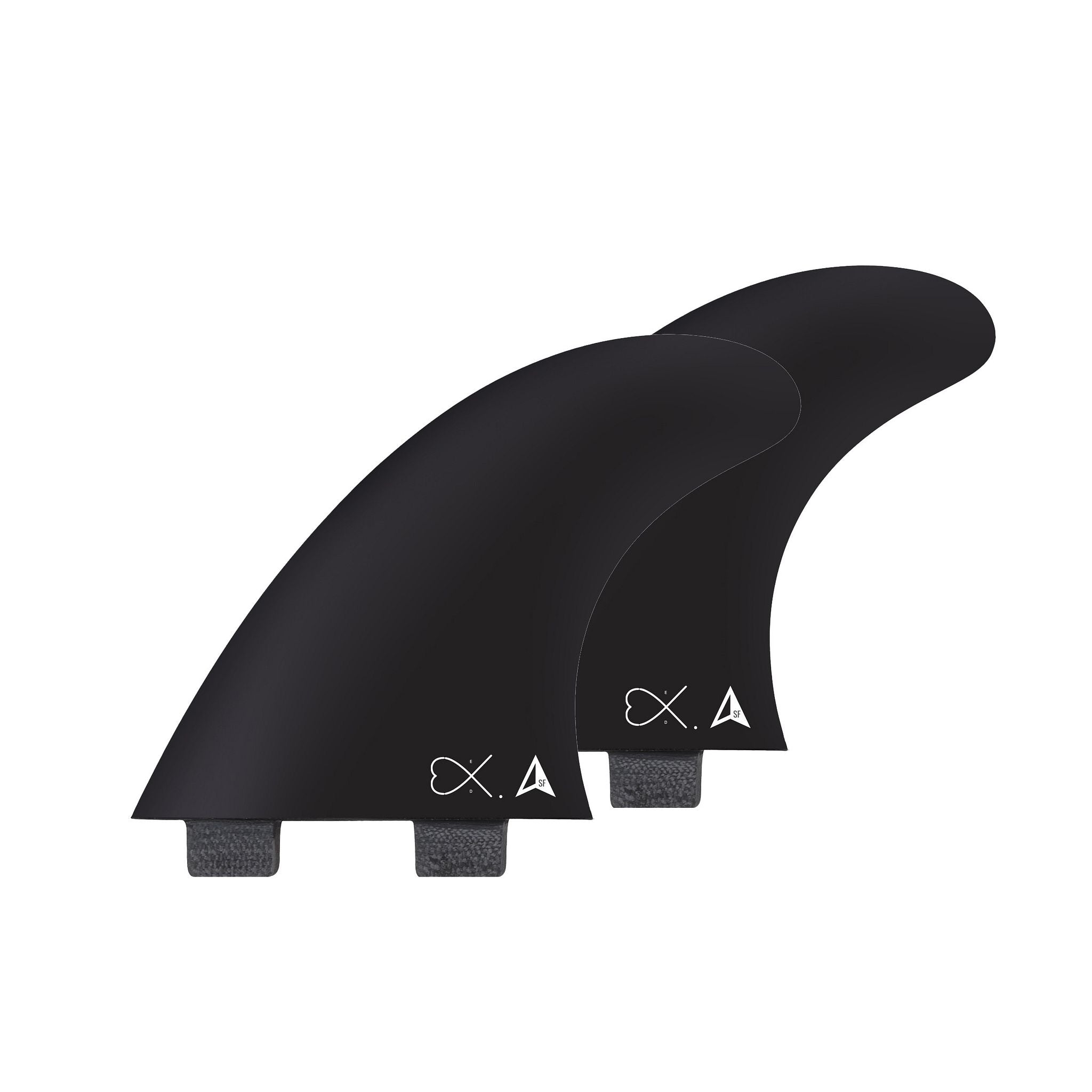 ROAM Sidebite Fin Set Eduard Delpero two tab L Black