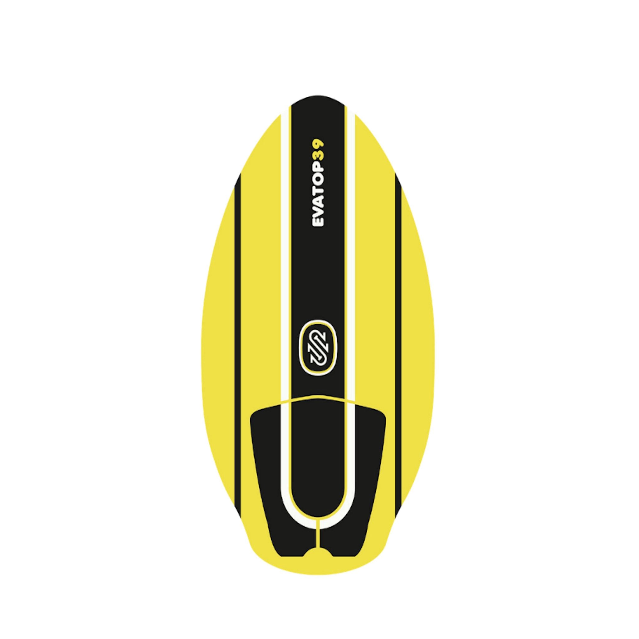 Skimboard SkimOne Soft EVA Traction 99 x 51 Yellow