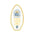 Skimboard SkimOne Wood Paradise 105 x 53 White