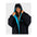 dryrobe advance long-sleeve black and blue dressing robe