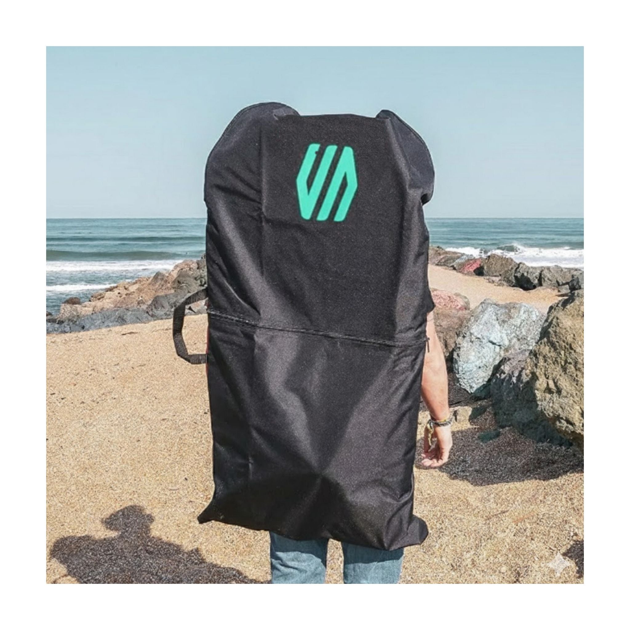 SNIPER Bodyboard Tasche Rucksack Single Cover 118 x 63 Teal
