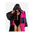dryrobe advance long sleeve schwarz camo pink umkleidemantel