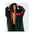 dryrobe advance long-sleeve black and red dressing robe